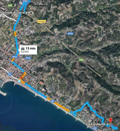 Villa Vista Mare Lavagna Εξωτερικό φωτογραφία